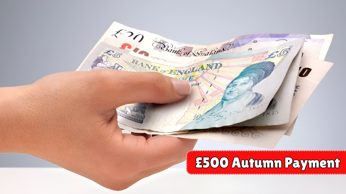 £500 Autumn Payment 2025 Eligibility Payment Dates & Rules for UK Pensioners and Low-Income Families